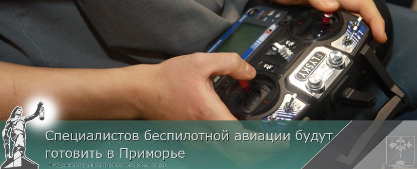 Специалистов беспилотной авиации будут готовить в Приморье | Администрация муниципального округа город Партизанск Приморского края Официальный сайт