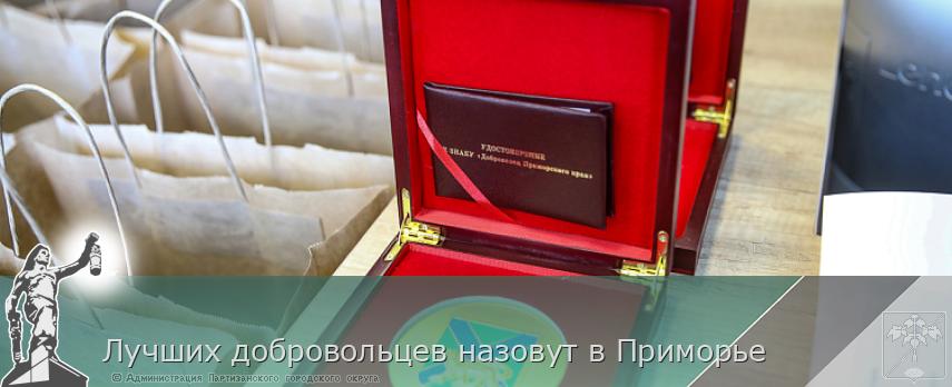 Лучших добровольцев назовут в Приморье | Администрация муниципального округа город Партизанск Приморского края Официальный сайт