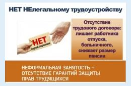 06.05.2026 Неформальная занятость населения  | Администрация муниципального округа город Партизанск Приморского края Официальный сайт